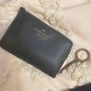 Kate Spade Black Textured Wristlet